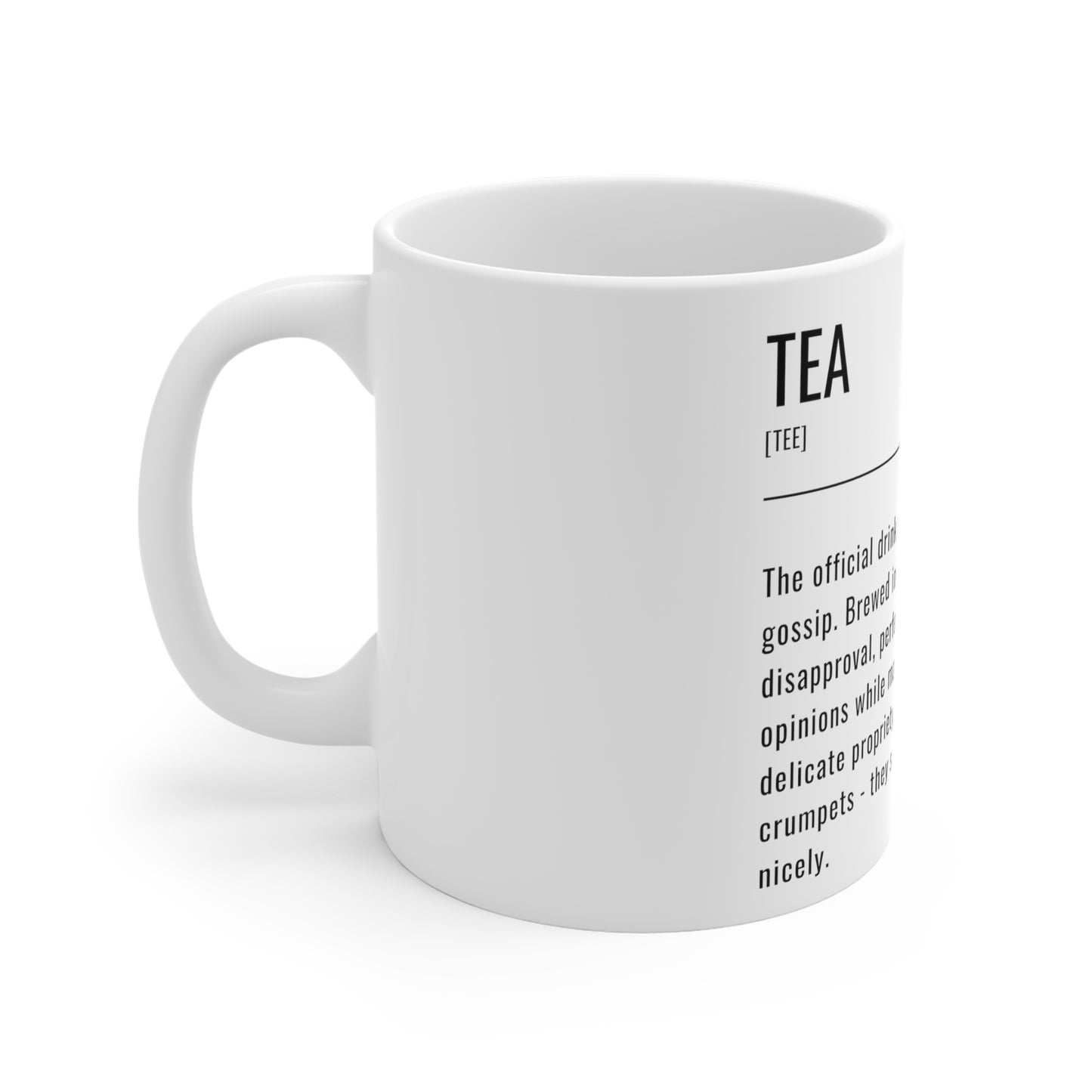 Sarcastic Tea Definition Mug