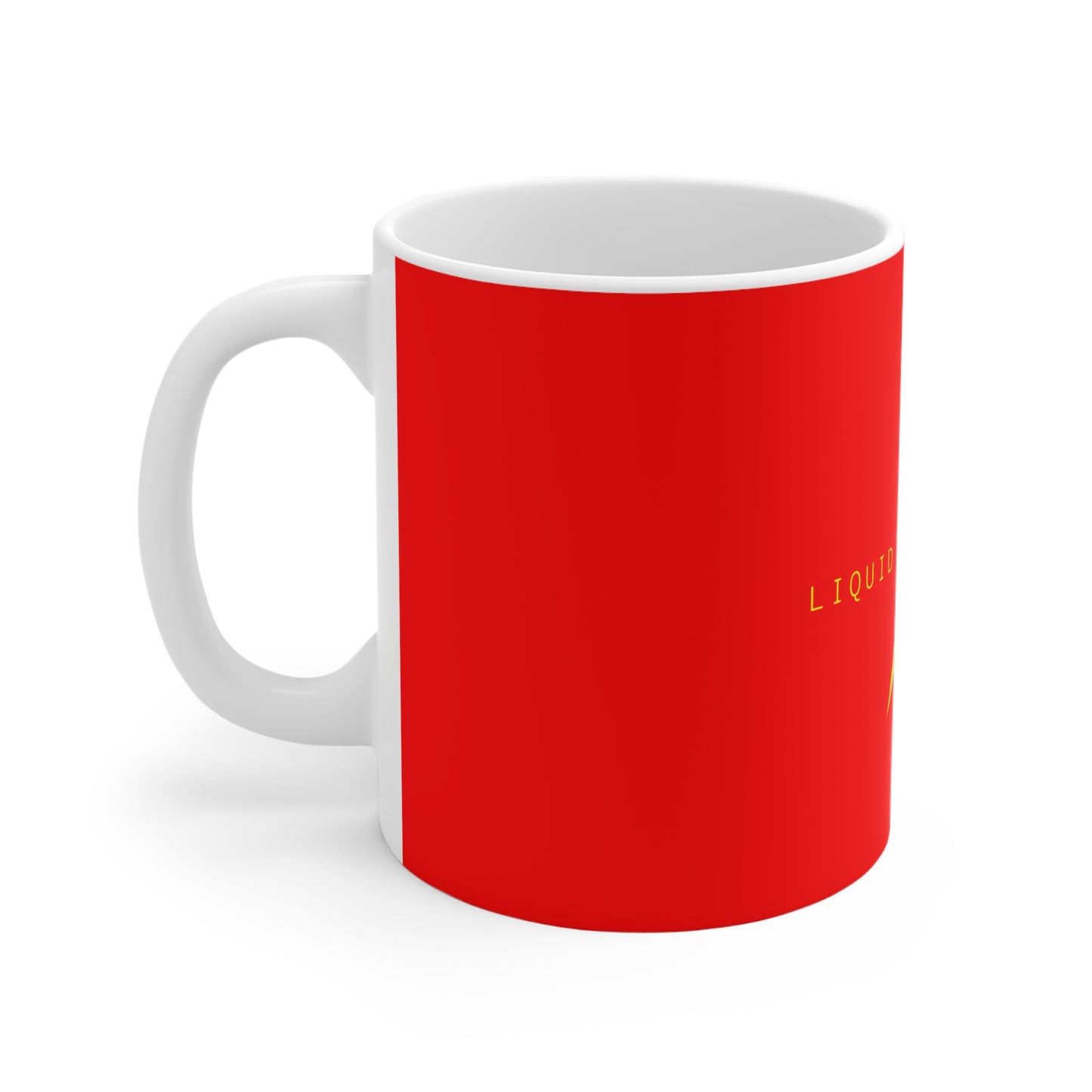 Liquid Energy Ceramic Mug - Red