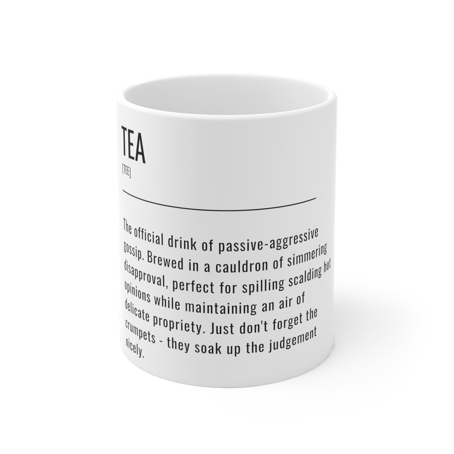 Sarcastic Tea Definition Mug