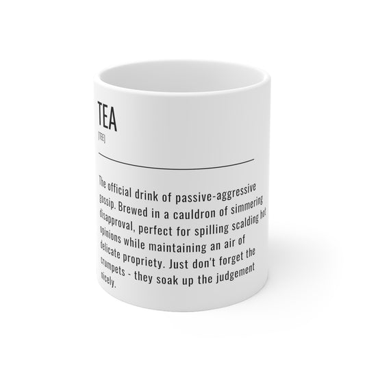 Sarcastic Tea Definition Mug