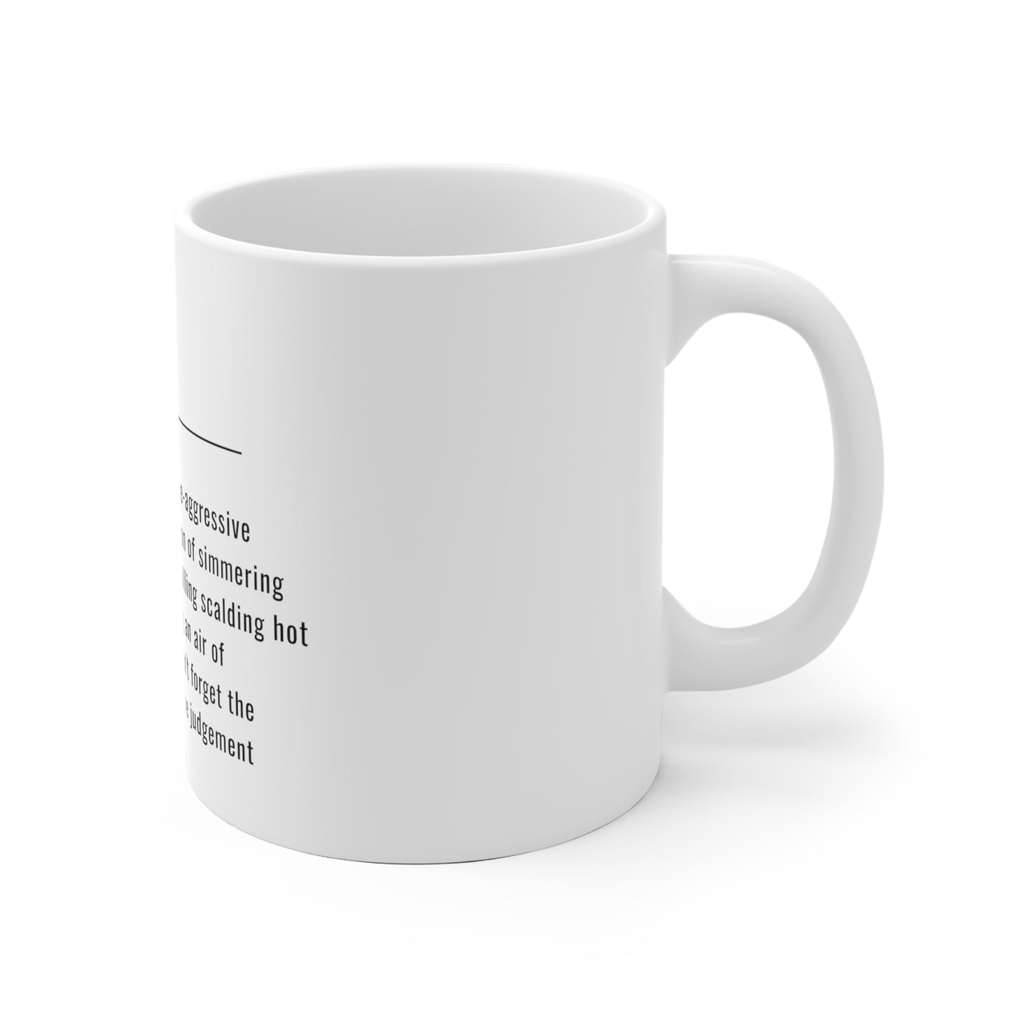 Sarcastic Tea Definition Mug