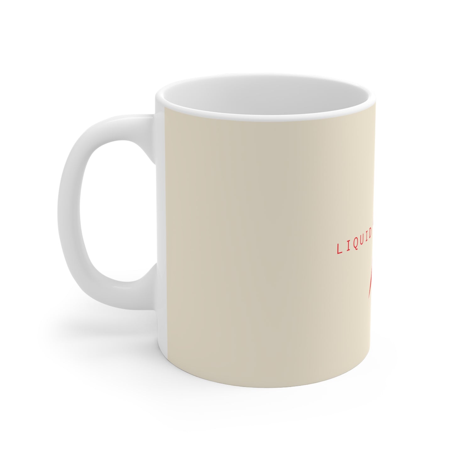 Liquid Energy Ceramic Mug - Beige