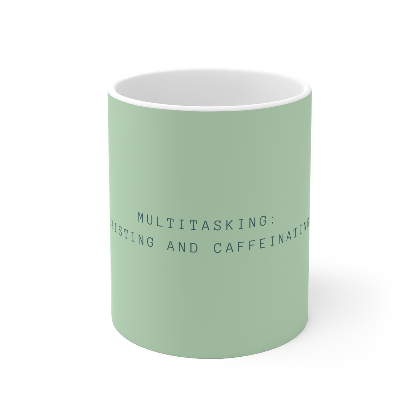 Multitasking: Existing and Caffeinating Mug