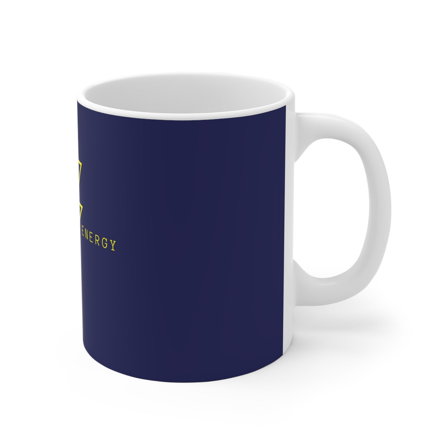 Liquid Energy Ceramic Mug - Blue