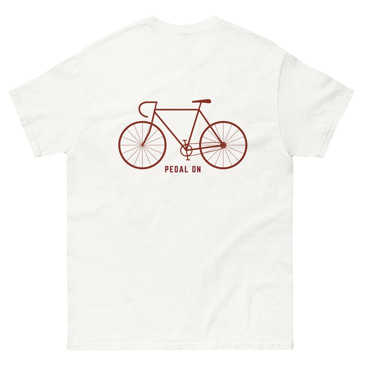 Pedal On T-Shirt (Back)