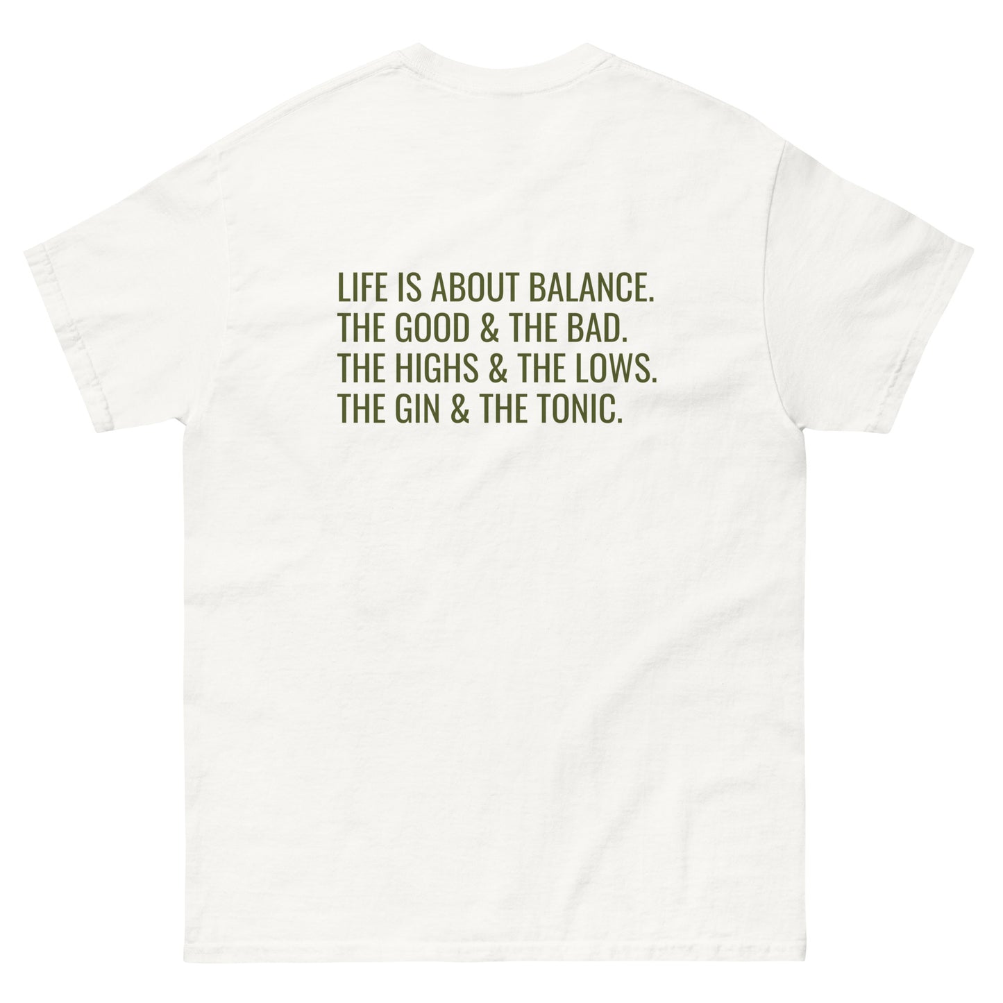 Life Is About Balance T-Shirt – STORE NO LABEL