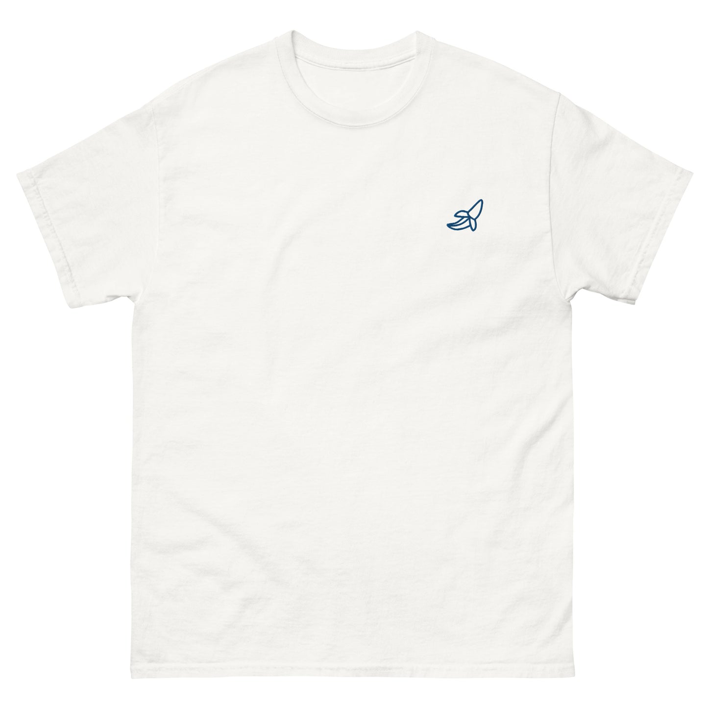 Embroidered Banana T-Shirt (Blue)